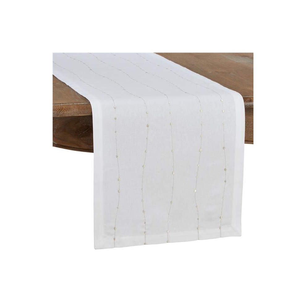 16 x 90 in. Embroidered Design Table Runner-image-OPC-PCYDDHN-NEW