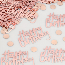 30g Rose Golden Birthday Party Confetti For Table Decoration Birthday Table Decoration Confetti