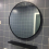 60cm Large Round Wall Mirror Brushed Black Metal Frame 9