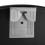 60cm Large Round Wall Mirror Brushed Black Metal Frame 4