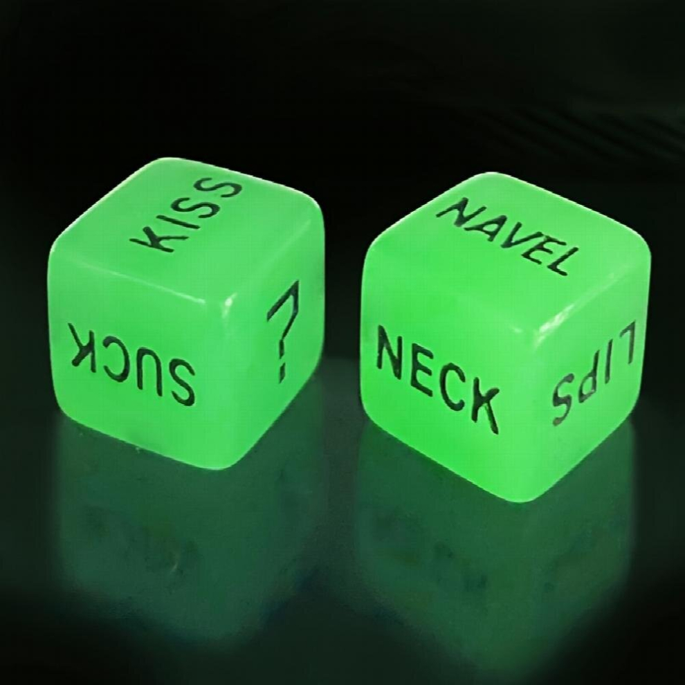 Glow In The Love Dice For Couple Anniversary Valentines Gift For Him Her Husband Wife Dark