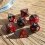 7pcs Set And Red Starry Sky Dice Table Games RPG Dice Set For Party 5