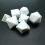 7pcs set Blank Rounded Dice DIY Board Game Accessories 3