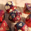 7pcs Set And Red Starry Sky Dice Table Games RPG Dice Set For Party 3