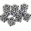 10pcs 16mm Retro Pattern Number Dice Perfect For Board Games 7