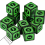 10pcs 16mm Retro Pattern Number Dice Perfect For Board Games 3