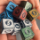 10pcs 16mm Retro Pattern Number Dice Perfect For Board Games 8
