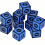 10pcs 16mm Retro Pattern Number Dice Perfect For Board Games 4