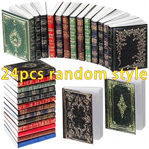 24pcs set 1 12 Scale Mini Books Various Timeless Mini Book Models Doll ...