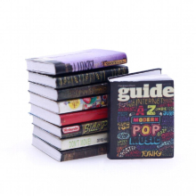 12 Pieces set Mini Magazines Books And Magazines With Learning Scenes Flip Books