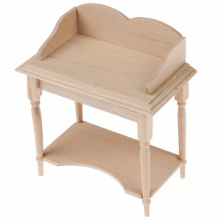 Baby House Mini Furniture Wooden Storage Table