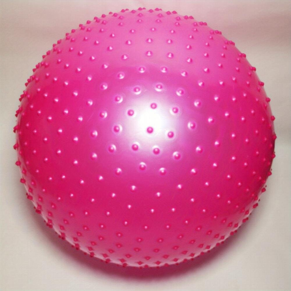 Large Sensory Massage Ball For Kids Bouncy Exercise Ball For Toddlers Big Inflatable Ball With Tactile Spikes Outdoor Ball Pool Ball Yoga Ball Large B
