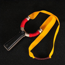 Zinc Alloy Flat Skin Slingshot High Precision Competitive Slingshot Without Bullet Accessories And Packaging Random