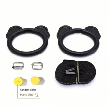 A Pair Of Hanging Rings Home Pull ups Fitness Equipment Indoor Fitness Stretching Training Rings Sports Game Equipment No Harm To Hands Hand Glue Brac