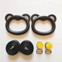 2pcs Home Fitness Ring Indoor Stretching Exercise Pull up Sports Ring Fitness Equipment