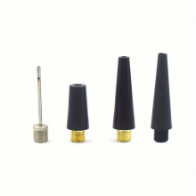 4 piece Ball Pump Needle Set Needle Inflator Kit Needle Nozzle Adapter Basketball Inflator Football Needle Inflator Pump Accessory Iron Needle Inflato