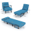 Casart Convertible Single Folding Sofa Bed Sleep Chair 6 Positions Adjustable Backrest 4