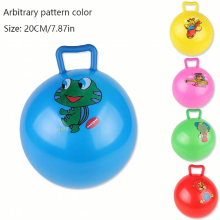 Jump Ball With Handle Bounce Ball Big Bouncy Ball Jump Toy Inflatable Jump Ball Toy Jump Ball Boy Girl Gift Jump Sports Party Gift