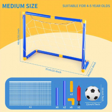 Ultra Portable Soccer Goal Includes Soccer Goal Net Sports Competition Soccer Goal Net Replacement Full Size Football Goal Post Netting For Sports Mat