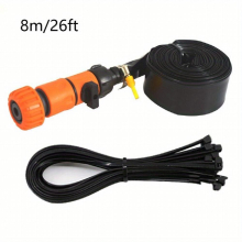 Trampoline Sprinklerfor Kids Outdoor Trampoline Backyard Water Park Sprinkler Fun Summer Outdoor Water Toys For Boys Girls 8m 26ft 10m 33ft 12m 39ft 1