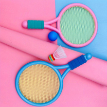 Childrens Badminton Racket Beginner Set Boys Indoor Outdoor Sports Girls Parent child Interactive Toys