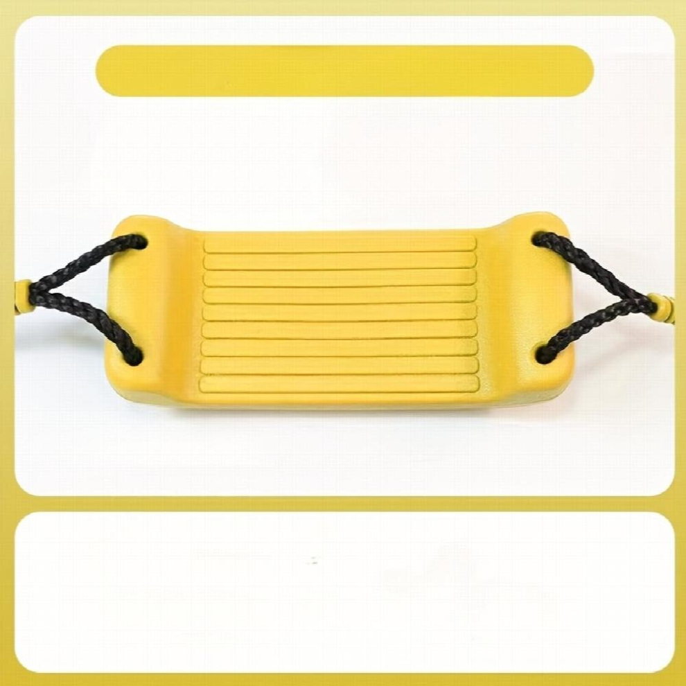 Plastic Childrens Swing Amusement Equipment Accessories Sitting Board Outdoor Indoor Swing Childrens Gift