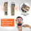 GEEPAS Professional Hair Clipper Rechargeable Beard Trimmer LED Display 6
