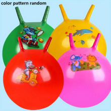 18inch Bounce Ball Jump Bounce Bounce Ball With Handle 45 Hippie Jump Ball Toy For School Team Family Riding And Jumping Pattern