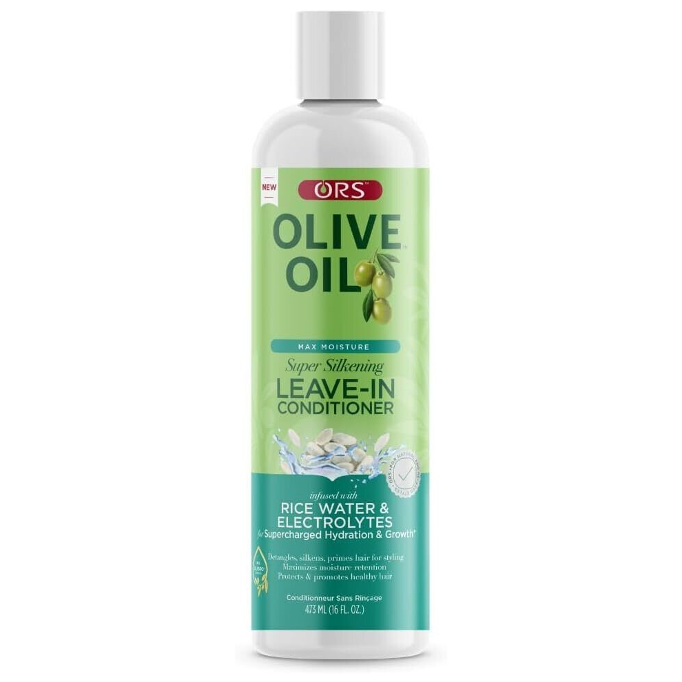 Olive Oil Leave in conditioner rice water & electrolytes 473ml