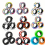 Fidget Spinner Magnetic Bracelet Ring Decompression Small Toy Office Decompression Rotating Fidget Spinner Decompression Magnetic Toy 2