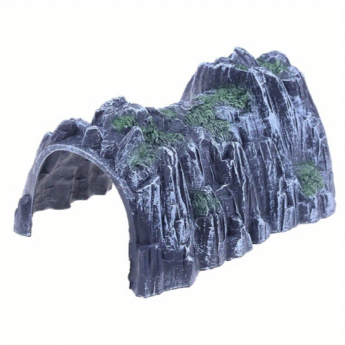 1pc Plastic 1 87 Scale Model Toy Train Railway Cave Tunnels Sand Table Model Toy
