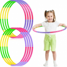 Buy Product Childrens Sports Hoops Removable Adjustable Weight Size Plastic Hoops For Sports Exercise Play 58 42 Cm