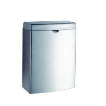 Contura Sanitary Disposable Napkin, Satin Stainless Steel
