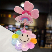 Childrens Creative Windmill Hairpin For Boys And Girls Cartoon Baby Bang Hairpin Fruit Sunflower Rainbow Kindergarten Dressing Headwear