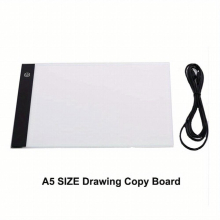 A5 LED Light Table Brightness Adjustable USB Chargeable Perfect for Artists Drawing Weeding Vinyl & Diamond Painting