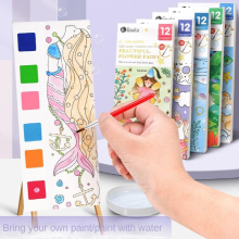 Graffiti Painting Book Painting Coloring Book Coloring Paper Hand portable Small Painting Book With Water