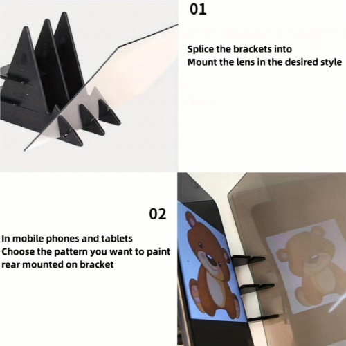 Translucent Drawing Board Learning Drawing Tool Copying Table Copy Board Mobile Screen Projection Optical Painting Sketching Tool 1