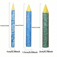 Paper Eraser Pen Painting Stick Special Paper Eraser Pen 3 Sets Of 2 Styles