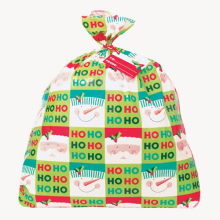 Ho Ho Ho Christmas Jumbo Plastic Gift Bag 111cm