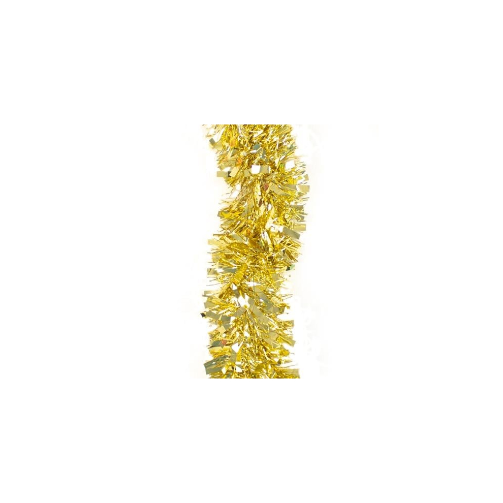 Gold Thick and Thin Christmas Tinsel 2m