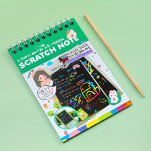DIY Scratch Art Paper Creative Colorful Sketch Book Kindergarten Art Supplies Student Stationery Picture Book