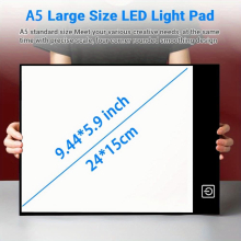 LED Light Tracing Box 3 Level Dimmable Painting Light Board Accessories Drawing Copy Board For Artist Drawing Anime Tracing Pad
