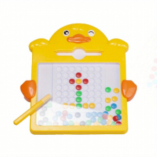 Magnetic Drawing Board For Toddlers Large Doodle Board With Magnetic Pen And Magnetic Beads Magnetic Point Art Montessori Educational Preschool Toys T