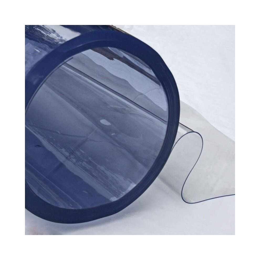 Clear PVC Sheeting Plastic Vinyl Fabric 0.35mm Waterproof Outdoor