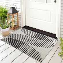 (60 x 110 cm (2 ft x 3 ft 7 in), Jett) Non Slip Modern Rugs Living Room Area Rugs Runner & Door Mats