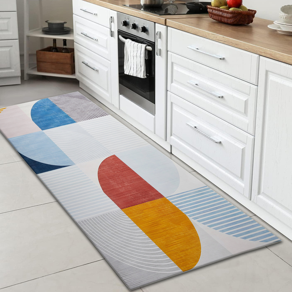 (60 X 220 cm (2 ft x x 7 ft 2 in), Kira) Non Slip Modern Rugs Living Room Area Rugs Runner & Door Mats