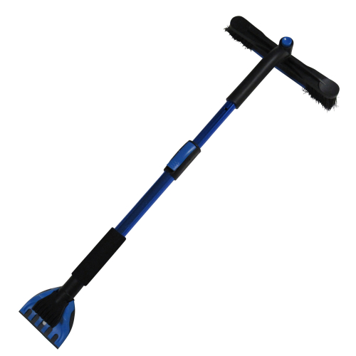Car Ice Scraper Snow Brush (2 in 1 Extending Telescopic Handle Window) 1