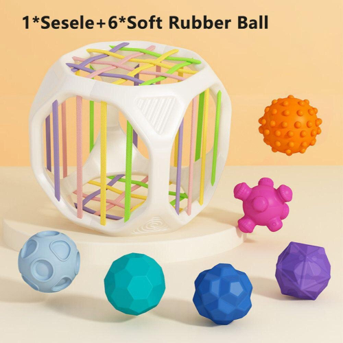 Colorful Building Blocks Sorting Game Baby Montessori Children Learning ...