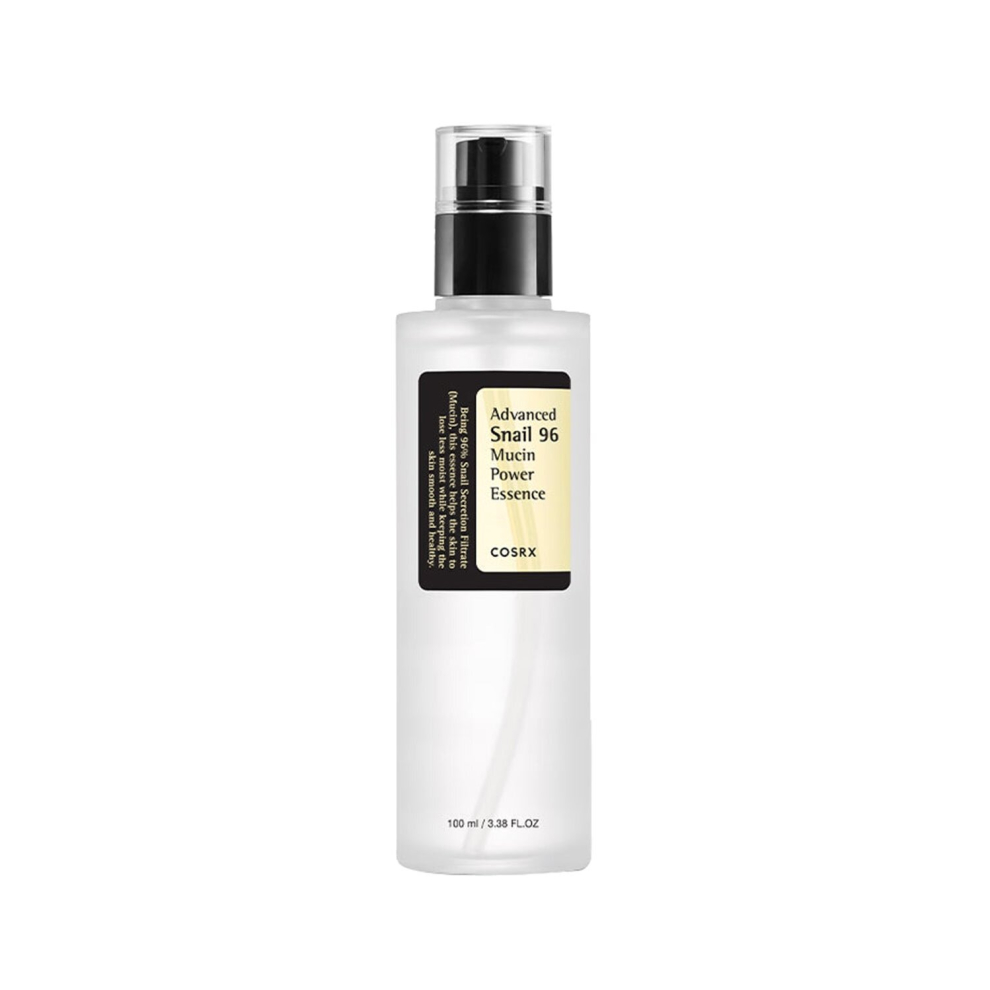 Advanced Snail 96 Mucin Power Essence 100ml - Korean Skincare Essential, Hydrating and Nourishing Serum, 96% Snail Mucin, Intense Moisture