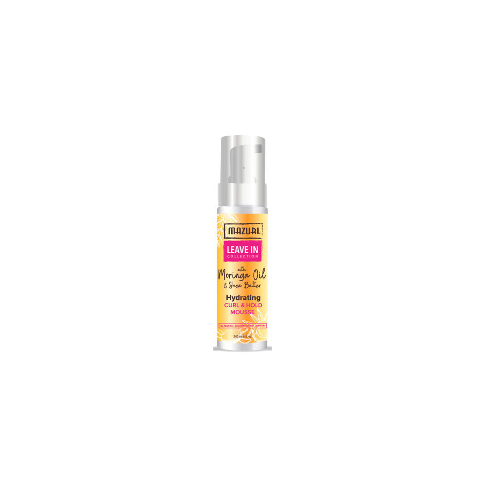 Mazuri Leave In Collection Hydrating Curl And Hold Mousse 240Ml